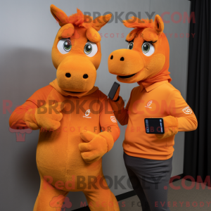 Orangefarbenes...
