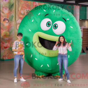 Forest Green Donut máscara...