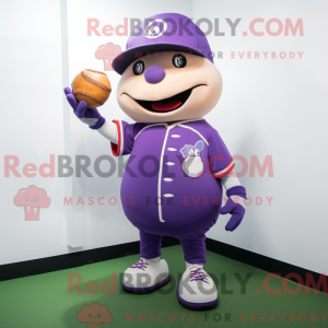 Lila Baseball Ball...
