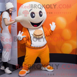 Orange Clam Chowder mascot...