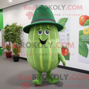 Skovgrøn melon maskot...