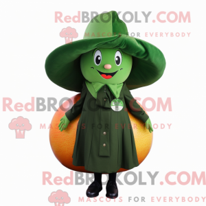 Forest Green Melon mascot...