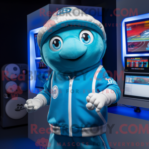 Costume mascotte de Gyro...