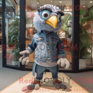 Olive Hawk mascot costume...