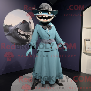 Megalodon mascottekostuum...