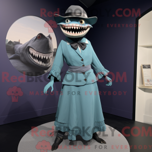 Megalodon maskotdraktfigur...