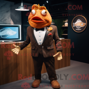 Rust Fish And Chips maskot...