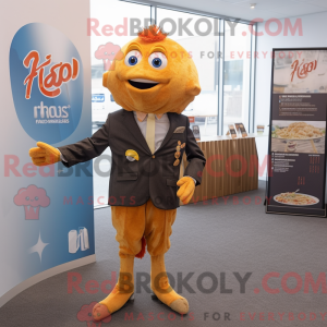 Rust Fish And Chips mascot...