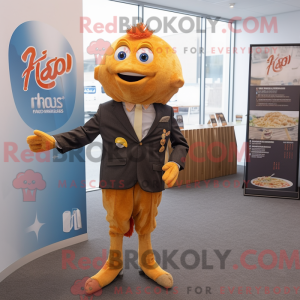 Rust Fish And Chips maskot...