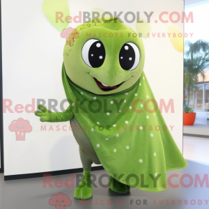 Olive Stingray mascot...