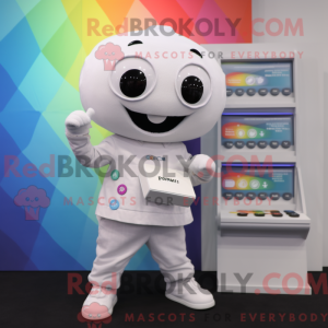 White Rainbow mascot...