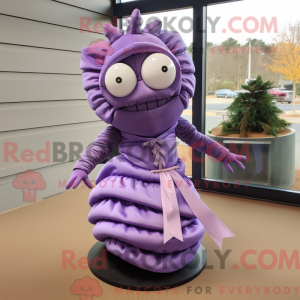 Purple Trilobite mascot...