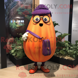 Orange Eggplant mascot...