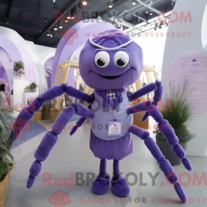 Lavender Spider Maskottchen...