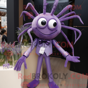 Lavender Spider mascot...