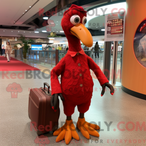 Máscara de pássaro Red Dodo...