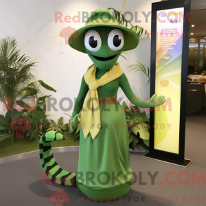 Maskotkostymefigure Olive...