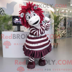 Personaggio mascotte Maroon...
