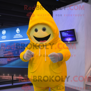 Yellow Onion mascot costume...