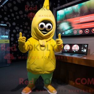 Yellow Onion mascot costume...