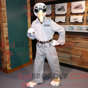Sølv Albatross maskot...