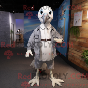 Silver Albatross mascot...