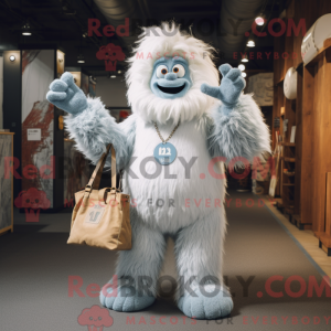 White Yeti mascot costume...