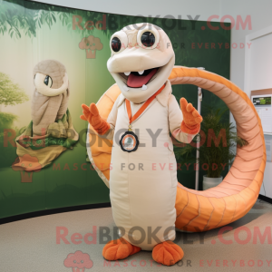 Peach Titanoboa mascot...