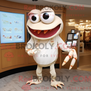 Cream Crab mascot costume...