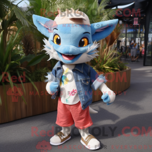 Sværdfisk maskot kostume...