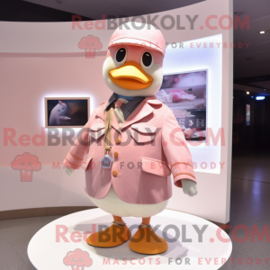 Peach Dove Maskottchen...