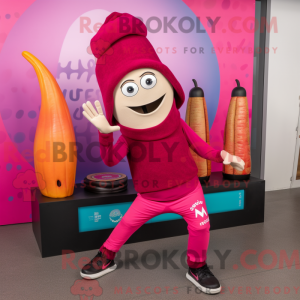 Postava maskota Magenta...