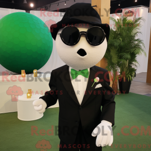 Olive Golf Ball mascot...