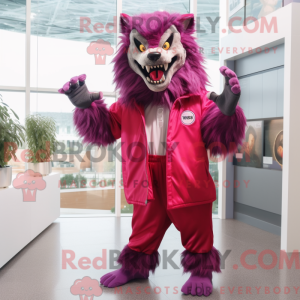 Postava maskota Magenta...