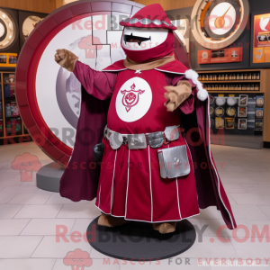 Maroon Medieval Knight...