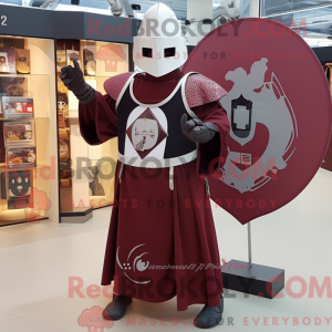 Maroon Medieval Knight...