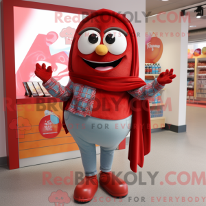 Red Mango Maskottchen...