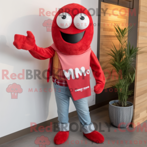 Red Mango Maskottchen...