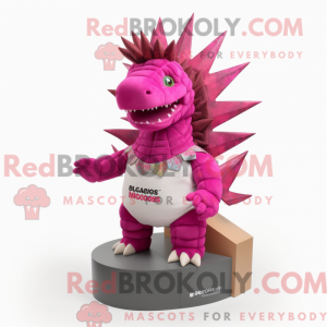 Magenta Stegosaurus...