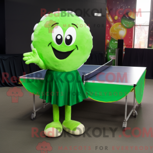 Green Ping Pong Table...