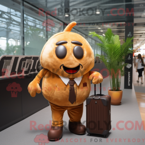 Rust Potato mascot costume...