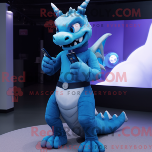 Figura de máscara de dragão...
