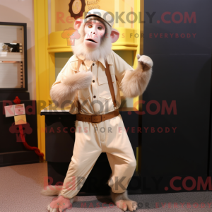 Creme Capuchin Monkey...