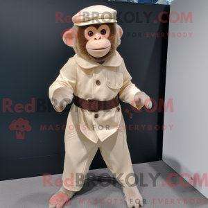 Cream Capuchin Monkey...