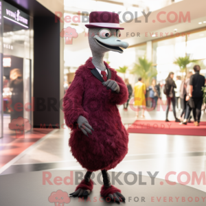 Maroon struts mascarado...