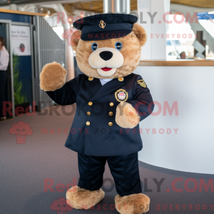 Disfraz de mascota Navy...