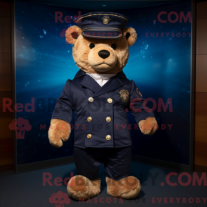 Figura de máscara de urso...
