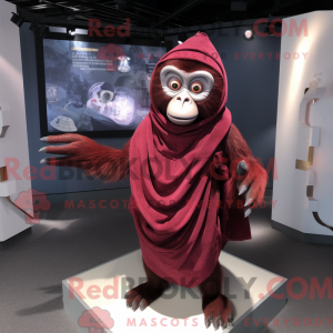 Figura de máscara de macaco...