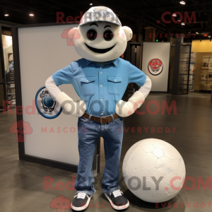 Figura de máscara de bola...