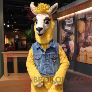 Costume de mascotte de lama...